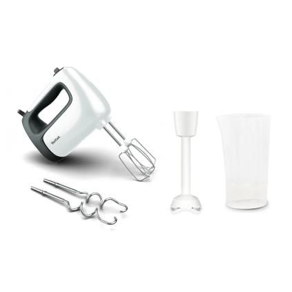 Ručný šľahač s odmernou nádobou PREP'MIX HT461138 Tefal biely