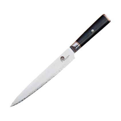 Plátkovací nôž SUJIHIKI OKAMI 22,5 cm, čierna, Dellinger