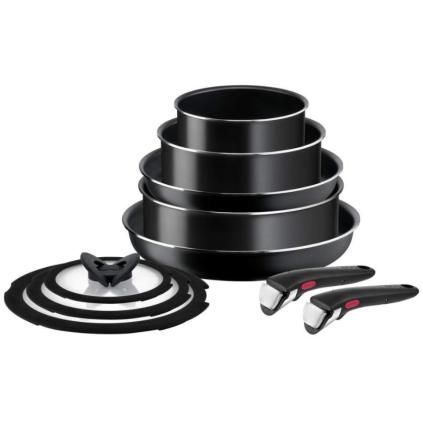 Súprava stolového riadu INGENIO EASY ON L1599143, sada 10 ks, nepriľnavý povrch, Tefal