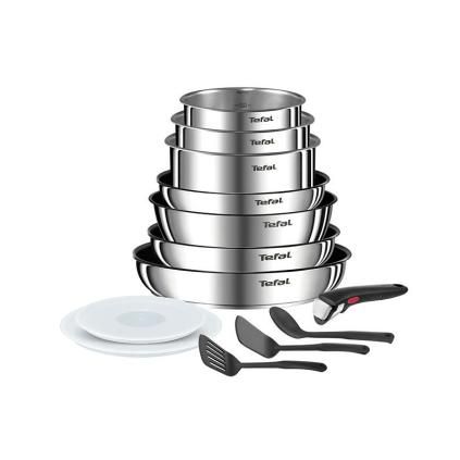 Súprava stolového riadu INGENIO EMOTION ON L897DS04, sada 13 ks, nerez, Tefal