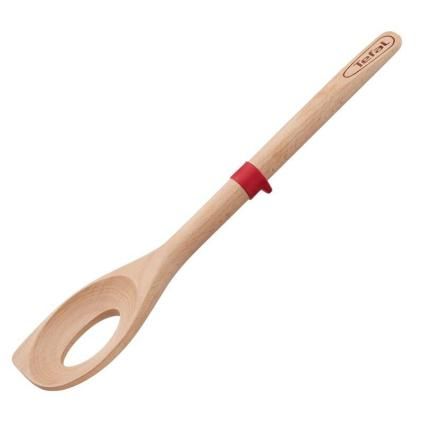 Kuchynská lyžica INGENIO WOOD K2308514 32 cm, na rizoto, drevo, Tefal
