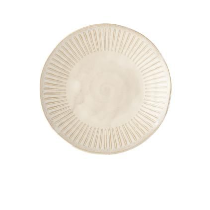 Jedálenský tanier RIDGED ALABASTER 25 cm, MIJ