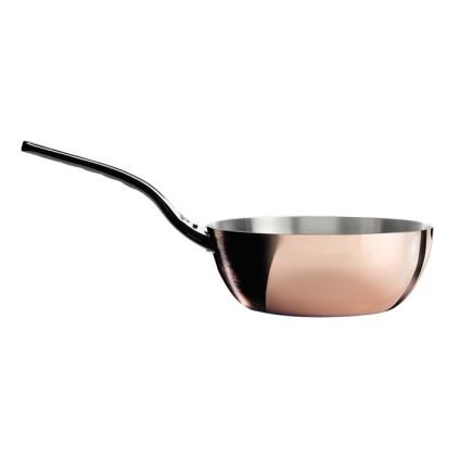 Panvica na soté PRIMA MATERA 24 cm, na indukciu, kónická, meď, de Buyer