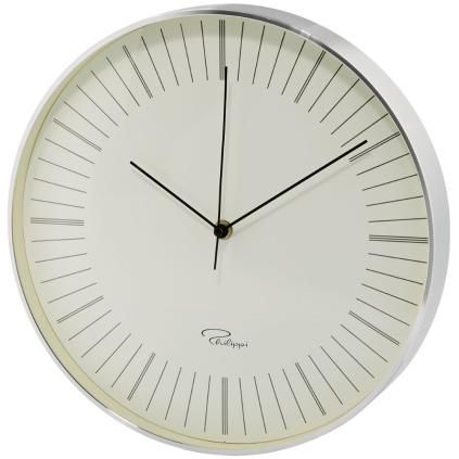 Nástenné hodiny TEMPUS W4 31 cm, biela, Philippi