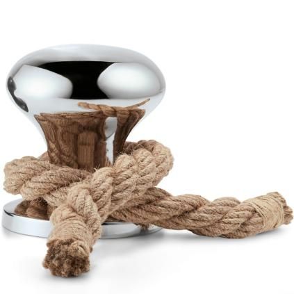 Dverová zarážka HAMBURGER STOPPER 12,5 cm, strieborná, Philippi