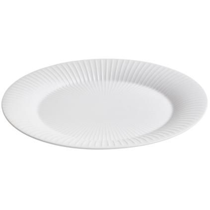Servírovací tanier HAMMERSHOI 28,5 x 22,5 cm, ovál, biela, Kähler