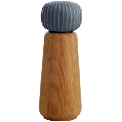 Mlynček na korenie HAMMERSHOI 18,5 cm, antracitovo šedá, Kähler