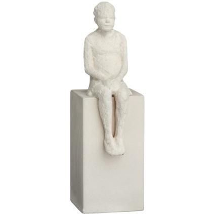 Dekoračná soška THE DREAMER 21,5 cm, biela, kamenina, Kähler
