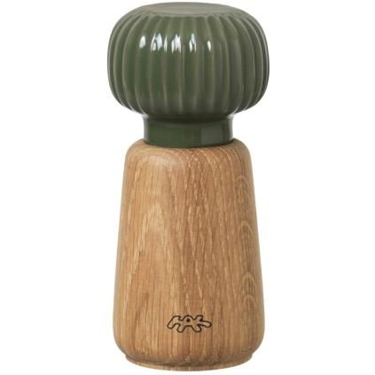 Mlynček na korenie HAMMERSHOI 14,5 cm, tmavozelená, Kähler