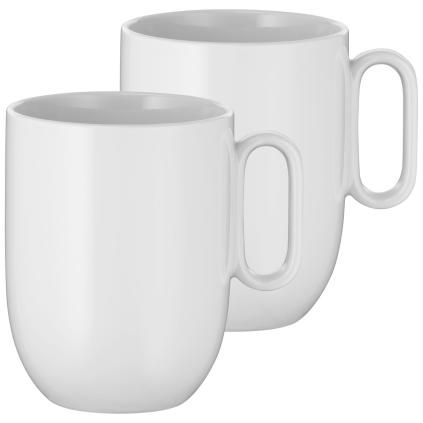 Šálka na kávu BARISTA 380 ml, sada 2 ks, biela, porcelán, WMF