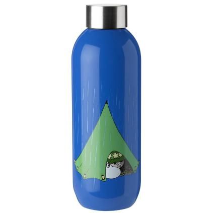 Cestovná fľaša TO GO CLICK MOOMIN CAMPING Stelton 0,75 l modrá