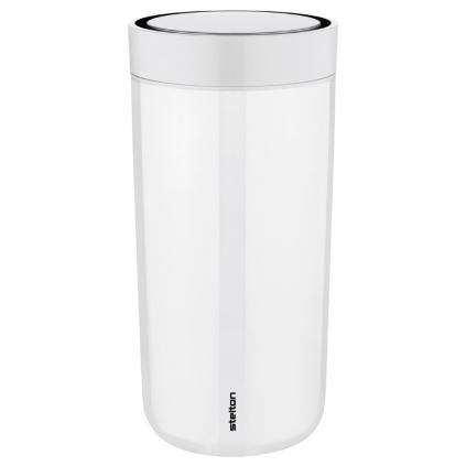 Termohrnček TO GO CLICK 400 ml, kriedová, Stelton
