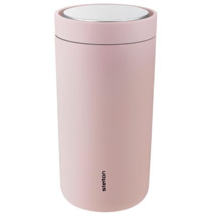 Termohrnček TO GO CLICK 200 ml, matná ružová, Stelton