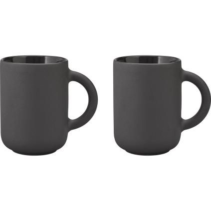 Hrnček THEO 350 ml, sada 2 ks, čierna, Stelton