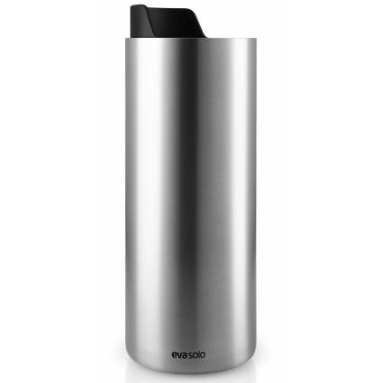 Nerezový termohrnček URBAN TO GO Eva Trio 0,35 l čierne viečko