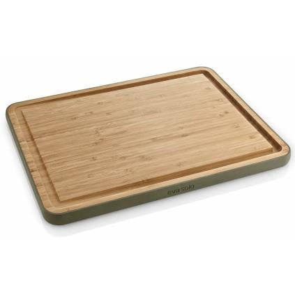 Doska na krájanie GREEN TOOL 39 x 28 cm, s drážkou na šťavu, bambus, Eva Trio