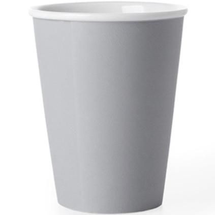 Šálka ANYTIME ANDY 300 ml, šedá, porcelán, Viva Scandinavia