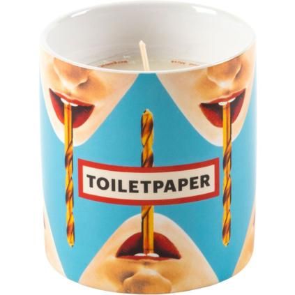 Vonná sviečka TOILETPAPER DRILL 9,5 cm, Seletti