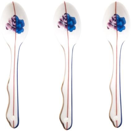 Kávová lyžička HYBRID ARMILLA , sada 3 ks, 11,5 cm, Seletti