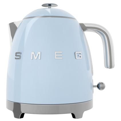 Rýchlovarná kanvica 50'S STYLE MINI KLF05PBEU, 800 ml, pastelovo modrá, Smeg
