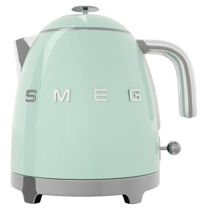 Rýchlovarná kanvica 50'S STYLE MINI KLF05PGEU, 800 ml, pastelovo zelená, Smeg