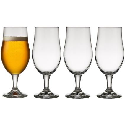 Pohár na pivo JUVEL, sada 4 ks, 490 ml, Lyngby Glas