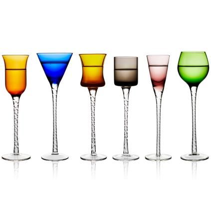 Pohár na panáka LONDON, sada 6 ks, Lyngby Glas