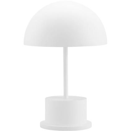 Prenosná stolná lampa RIVIERA 28 cm, biela, Printworks