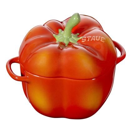 Hrniec v tvare papriky 0,45 l oranžovo-červená Staub