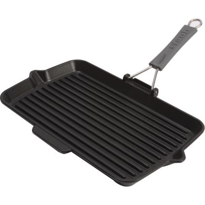 Liatinový gril obdĺžnikový 34 x 21 cm Staub