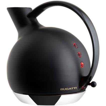 Rýchlovarná kanvica GIULIETTA 1,2 l, čierna, nerezová oceľ, Bugatti