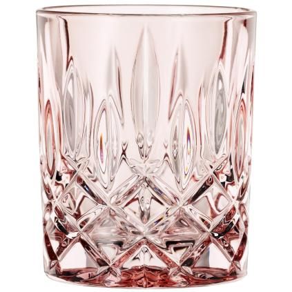 Pohár na whisky NOBLESSE COLORS, sada 2 kusov, 295 ml, ružový, Nachtmann