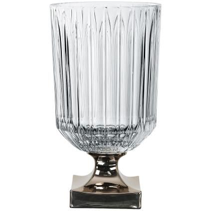 Váza MINERVA PLATINUM 32 cm, číra, Nachtmann