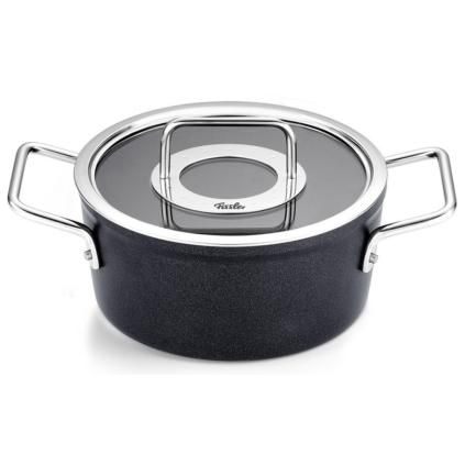 Kastról ADAMANT 20 cm, 2,7 l, so sklenenou pokrievkou na hrniec, nepriľnavý povrch, Fissler