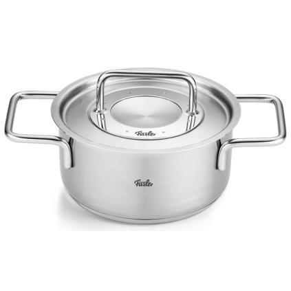 Hrniec PURE 16 cm, 1,9 l, s pokrievka na hrniec, nerez, Fissler