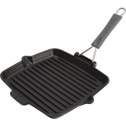 Liatinový gril štvorcový 24 x 24 cm Staub