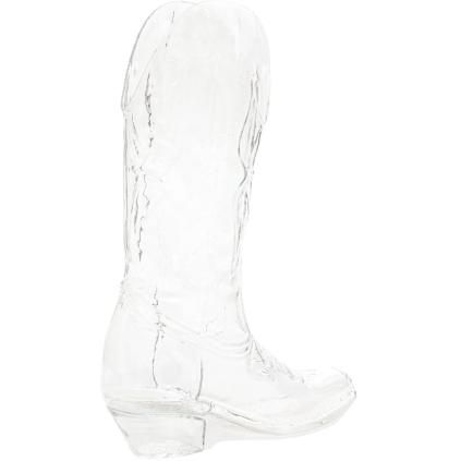 Váza CRYSTALBOOTIE 28 cm, číra, sklo, Seletti