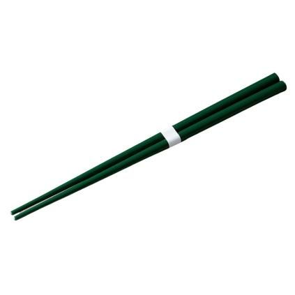 Jedálenské paličky 22,5 cm, zelená, bambus, MIJ