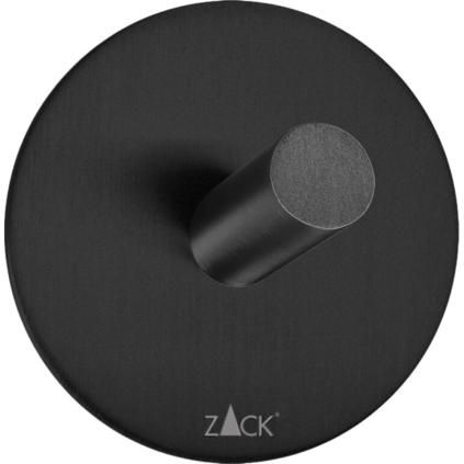 Háčik na uteráky 5,5 cm, čierny, nerezová oceľ, Zack
