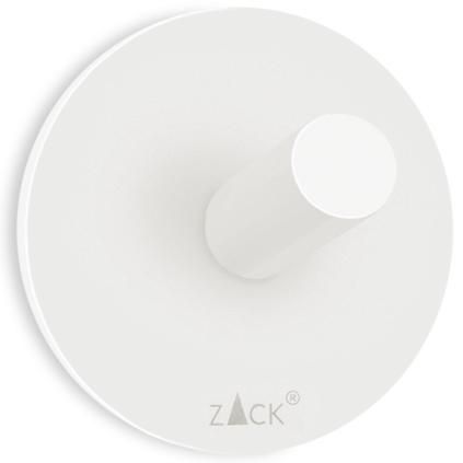 Háčik na uteráky 5,5 cm, biely, nerezová oceľ, Zack