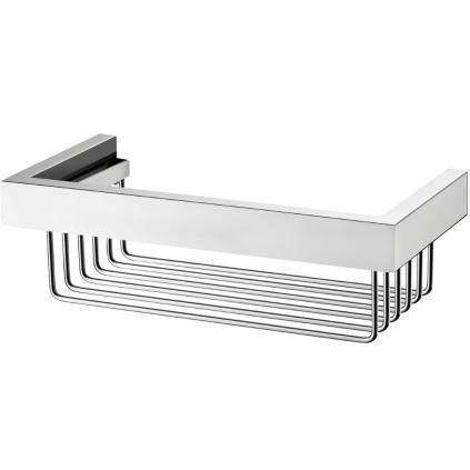 Sprchová polica LINEA 26 cm, lesklá, nerezová oceľ, Zack
