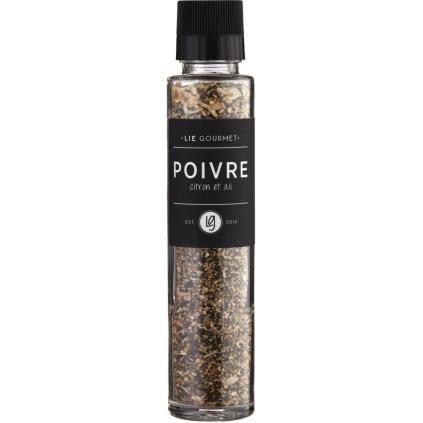 Korenie s citrónom a cesnakom 115 g, s mlynčekom, Lie Gourmet