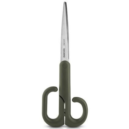 Kuchynské nožnice GREEN TOOLS 24 cm, zelená, plast, Eva Trio