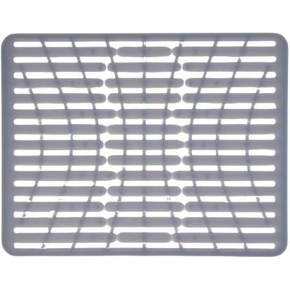 Podložka pod drez GOOD GRIPS 41 x 32 cm, sivá, silikónová, OXO
