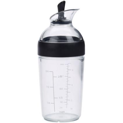 Šejker na dressing GOOD GRIPS 236 ml, čierny, plastový, OXO