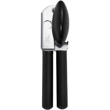 Otvárač na konzervy GOOD GRIPS 18 cm, čierny, plast, OXO