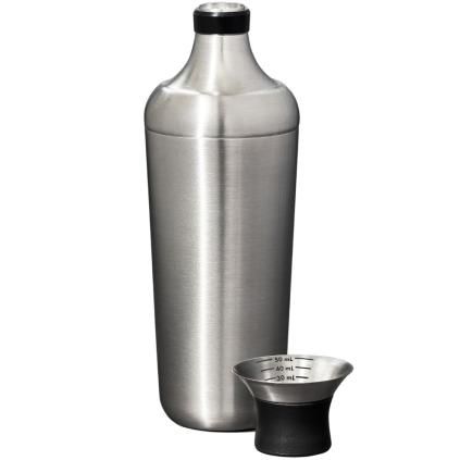 Šejker kokteilov STEEL 700 ml, strieborná, nerezová oceľ, OXO