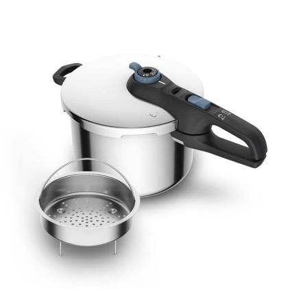 Tlakový hrniec SECURE TRENDY P2584401 8 l, nerez, Tefal