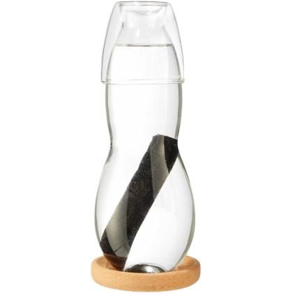 Karafa na vodu EAU GOOD 800 ml, číre sklo, Black+Blum