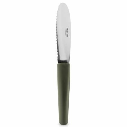 Nôž na maslo GREEN TOOLS 21 cm, zelená, nerezová oceľ, Eva Trio